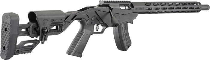RUGER PRECISION RIMFIRE 22LR - 18" THREADED BBL MATTE 15-SHOT - Image 2