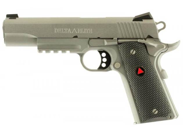 Colt Delta Elite Rail Handgun 10mm Auto 8rd Magazine 5" Barrel Stainless Finish