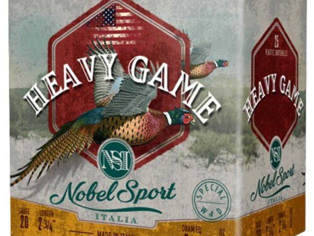 Nobel Sport Heavy Game Shotshells 20 ga 2-3/4" 1 oz 1165 fps #6 25/ct