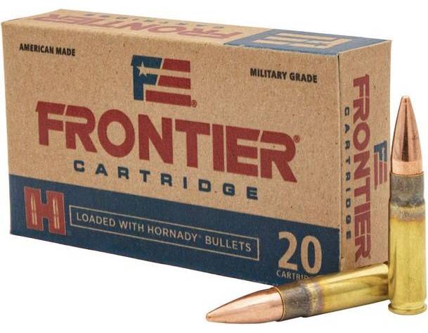Frontier Rifle Ammo .300 BLK 125 gr FMJ 2175 fps 200/ct (10-20/rd)