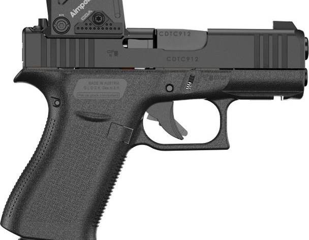 Glock 43X MOS w/Aimpoint COA Handgun 9mm Luger 10rd Magazines(2) 3.4" Barrel US Made