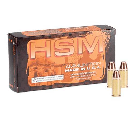 HSM Self-Defense Handgun Ammunition .32 H&R 100gr JHP 1150 fps 50/ct