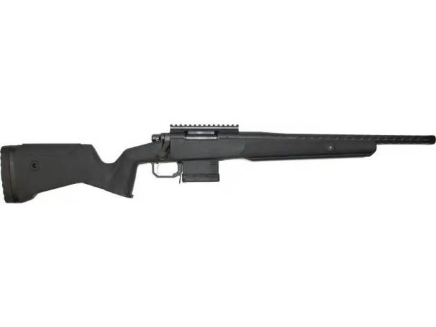 GLFA SUB-1 Bolt Action Rifle 6.5 Creedmoor 5rd Magazine 20" Fluted Threaded Barrel w/Black Carbon Fiber Stock