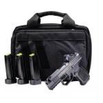 Rost Martin RM1S Comp Handgun Bundle 9mm Luger 15(4)rd Magazines 3.6" Barrel Black Viridian Red Dot Pistol