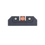Night Fision Night Sight Set Orange Front Black Back for Taurus