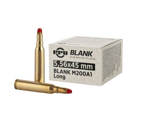 PPU Blank Rifle Ammunition  5.56 M200 Blanks 20/ct