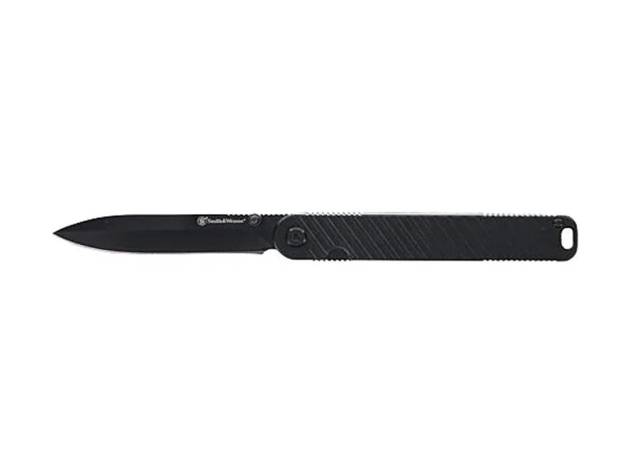 Smith & Wesson Executive Folding Knife 3-1/2" Spear Point Blade Black