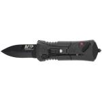 Smith & Wesson M&P Compact OTF Folding Knife 1-9/10" Spear Point Blade Grey