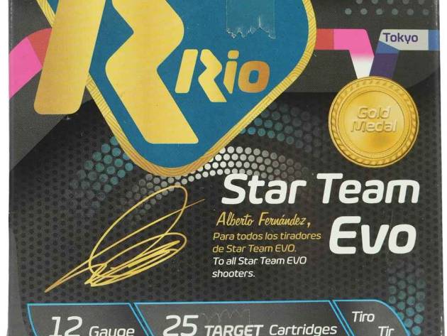 Rio Star Team EVO Shotshells 12ga 2-3/4" 1oz #8 1280 fps 25/ct