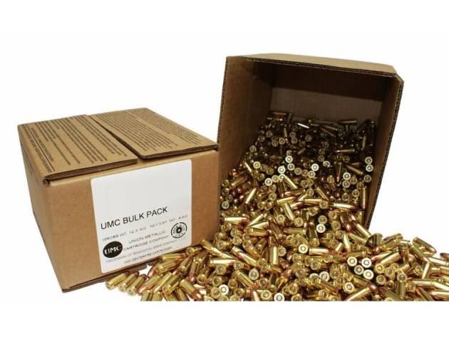 Remington UMC Handgun Ammunition 9mm Luger 115 gr FMJ 1145 fps 1000/ct (Bulk)