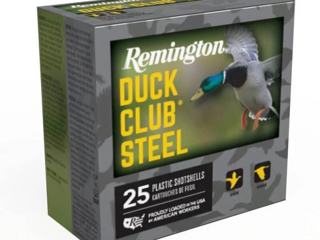 Remington Duck Club Steel Shotshells 12ga 3" 1-1/4oz 1400 fps #2 25/ct