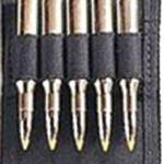 Uncle Mike's Plain Black Cartridge Carrier Folding Rifle