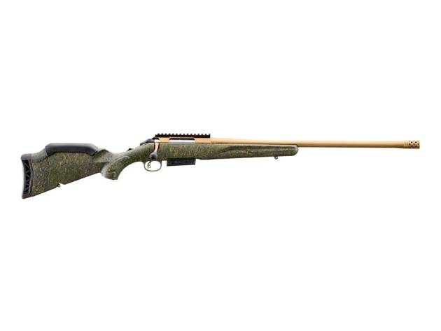 Ruger American Gen II Predator Rifle 450 Bushmaster 3rd Magazine 22" 11/16x24 Threaded Barrel Green