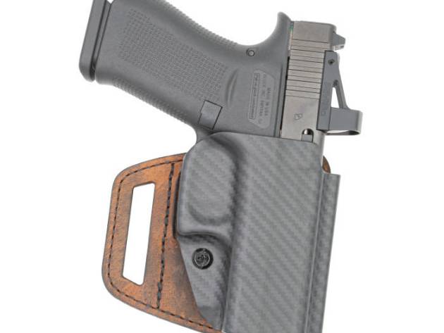 Versacarry V-Slide OWB Holster for Glock 19 Brown RH