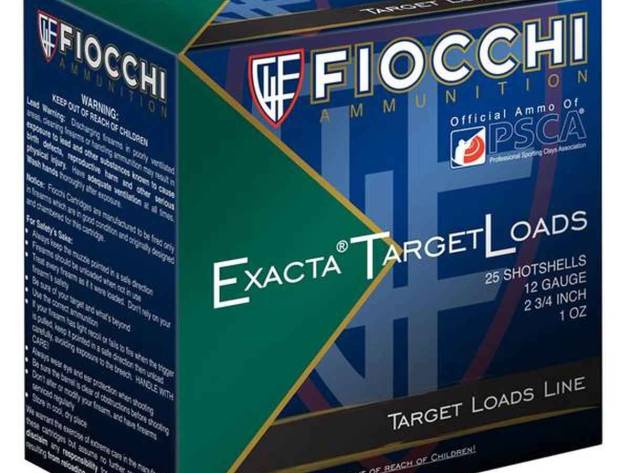 Fiocchi Little Rino Exacta Target 12ga 2-3/4" 1 oz 1250 fps #7.5 25/ct