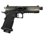 Alpha Foxtrot AF1911 Romulus Handgun 9mm Luger 17 & 20rd Magazines 5" Threaded Barrel Polished DLC Black RMSc Cut