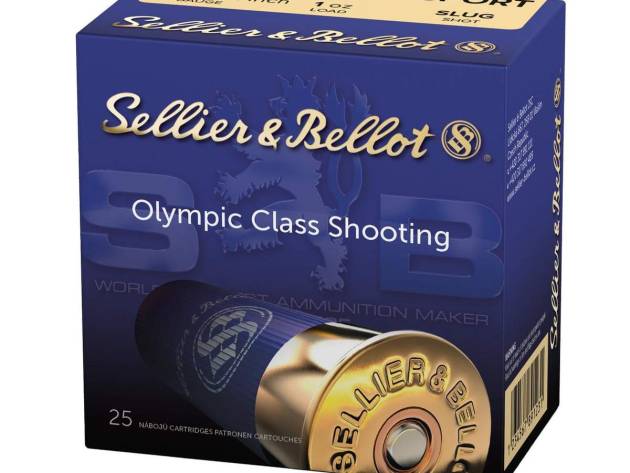 Sellier & Bellot Shotgun Ammunition 12 ga 2 3/4" 1 oz Sepcial Slug Sport 25/ct