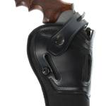 Galco SR86B Switchback OWB Black Leather Belt Slide Fits S&W X Frame 500/Taurus Raging Bull/6.50" Barrel Ambidextrous