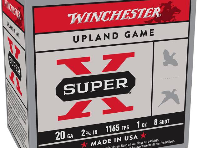 Winchester Ammo XU20H8 Super X Heavy Game Load 20Gauge 2.75" 1oz 8Shot 25 Per Box/10 Case