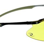 Radians CSB1014CS Bravo Glasses R Amber Lens Single Metal Frame