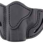 1791 Gunleather ORBHCSBLL BHC Optic Ready OWB Compact Stealth Black Leather Belt Slide Compatible w/Glock 43/Sig P365/Walther PPK Left Hand