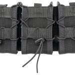 High Speed Gear 45TA00BK TACO Shingle Mag Pouch Triple Black Nylon MOLLE Compatible w/ Rifle