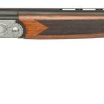 Dickinson LLC GW12W28P Green Wing 12 Gauge 2rd 3" 28" Matte Black Vent Rib Barrel, Engraved Steel Receiver w/Satin Silver Metal Finish, Bead Front Sight, Wood Stock & Ejector