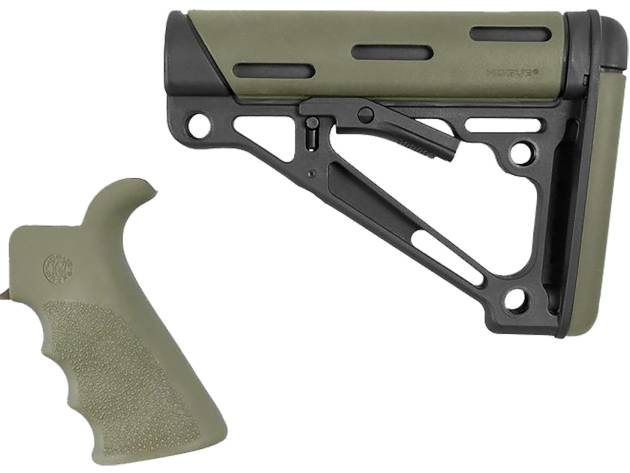 Hogue 15256   OD Green Fits AR-15/M16