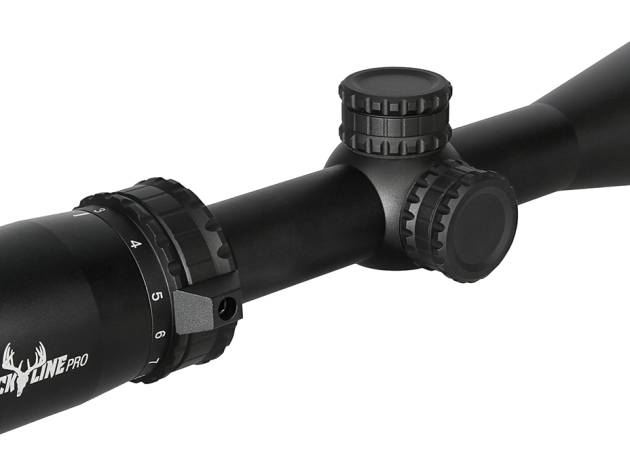 TruGlo TGTG85394PXB Buckline Pro Rifle Scope Matte Black 3-9x 40mm