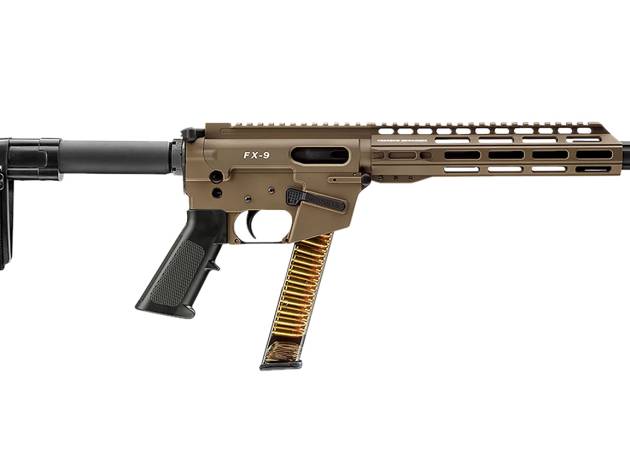 FREEDOM ORDNANCE FX9P10SBM-FDE FX9P  9mm Luger 10" Flat Dark Earth