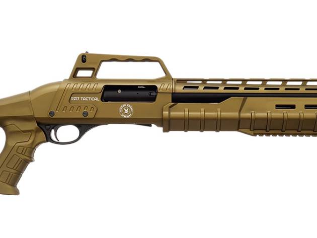 Silver Eagle Arms RZ17TACSB RZ17  12 Gauge Pump 4+1 18.50" Black Bronze Steel Barrel,  Bronze Receiver, Bronze Synthetic Stock, Picatinny Rail Forend, Bronze Polymer Grip