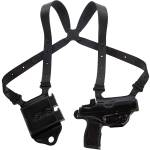 Galco MCII894RB Miami Classic II Shoulder System Shoulder Fits Chest Up To 56"/Sig P365 X Macro Black Steerhide Right Hand