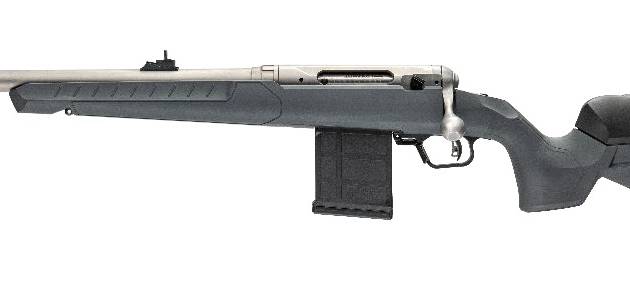 Savage Arms 32518 110 Ridge Hunter 375 Ruger 5+1 20" Heavy Barrel, Flat Dark Gray Adj LOP Synthetic Stock, Left Hand