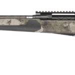 Savage Arms 32722 110 UltraLite Pro Full Size 308 Win 3+1 20" Carbon Fiber Barrel, Savage Woodland Camo Accufit V2 Synthetic Stock, Left Hand