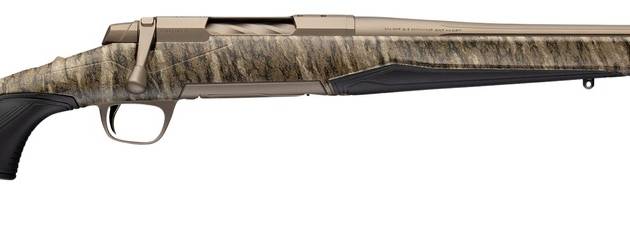Browning 036147218 X-Bolt 2 Speed SPR Full Size 308 Win 4+1 18" Smoked Bronze Cerakote Fluted Threaded Barrel, Smoked Bronze Cerakote Steel Drilled & Tapped Receiver, Mossy Oak Bottomland Adj Vari-Tec