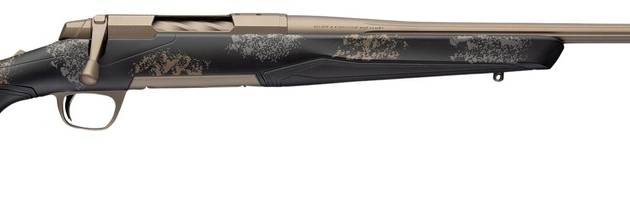 Browning 036142211 X-Bolt 2 Speed HD Full Size 243 Win 4+1 22" Smoked Bronze Cerakote Fluted Threaded Barrel, Smoked Bronze Cerakote Steel Drilled & Tapped Receiver, Bronze/Gray Camo w/Black Overmold
