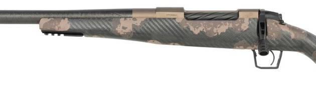 Fierce Firearms ROG65PRC20BRSLH Carbon Rogue 6.5 PRC 3+1 20" Carbon Fiber Match Grade Threaded Barrel, Smoked Bronze Cerakote Stainless Steel Drilled & Tapped Receiver, Sonora Ambush Camo LR Negative