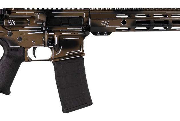 Shark Coast Tactical SCC101969ABRZCC Anime-15 *CA Compliant 5.56 NATO 10+1 16" Black Melonite Threaded Barrel, Aluminum Receiver w/Picatinny Rail, M-LOK Handguard, Magpul MOE SL Black Polymer Stock, M