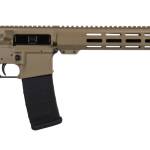 Shark Coast Tactical 300144100002CC FDE *CA Compliant 5.56 NATO 10+1 16" Black Melonite Threaded Barrel, Flat Dark Earth Cerakote Aluminum Receiver w/Picatinny Rail, M-LOK Handguard, Magpul MOE SL Bla