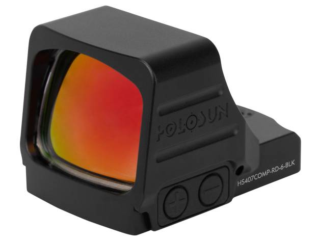 HOLOSUN HS407COMP-GD-6-BLK  REFLEX SIGHT 6MOA DOT