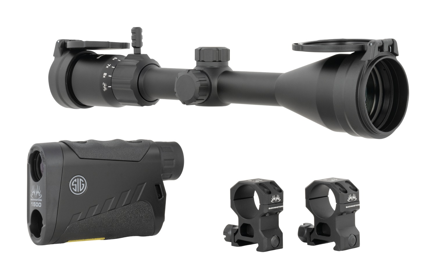 SIG SOK15BM08 BUCKMASTER 3-9X50 W/RF & RNG KIT