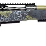 Horizon Firearms HRF-VE2-6ARC-20R Venatic 2 6mm ARC 20" Sage Green Spiral Fluted Threaded Barrel, Black DLC Receiver w/Picatinny Rail, Arca Rail Forend, Artic Moss Iota EKO X Carbon Fiber Stock