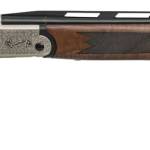 Crickett KSA4320S My First Shotgun Sporting 20 Gauge Break Open 3" 2rd 22" Over/Under Barrel, Engraved Silver Receiver, Fixed Walnut Stock