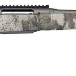 Savage Arms 33209 Axis 2 Pro 22-250 Rem 4+1 20" Gun Metal Bronze Cerakote Spiral Fluted Threaded Barrel & Receiver w/Picatinny Rail, Savage Woodland Camo Fixed w/Pistol Grip Synthetic Stock, Right Han
