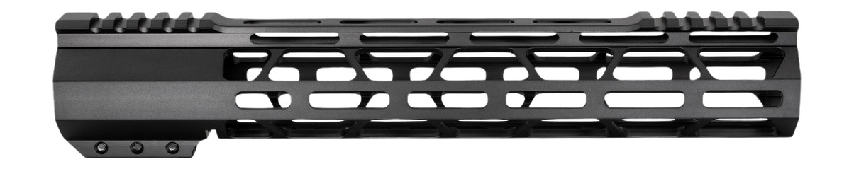 JE MACHINE PS-223MLK12JBLK 12" AR15 MLOK SLIM HGRD