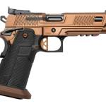 CNC Firearms CNC2K11ROGUE Kimber 2K11 Rogue w/Optic Limited Edition 9mm Luger 20+1 5" Black DLC Barrel, Custom Copper PVD Stainless Steel Lightening Cut/Optic Ready Slide & Frame w/Picatinny Rail, Cus