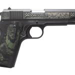 Tisas Arms Customs 10100518AA7 1911 A1 Service Warrior ports South Exclusive 45 ACP 7+1 5" Carbon Steel Serrated Slide & Frame w/Beavertail