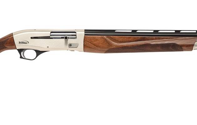 TriStar 26170 Viper Gen3 Select 12 Gauge Semi-Auto 3" 5+1 Blue Polished Vent Rib Barrel, Silver Aluminum Receiver, Fixed Walnut Stock