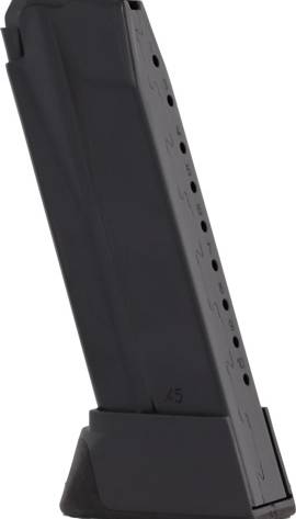 HK MAGAZINE USP45/HK45 COMPACT - 45ACP 10RD BLACK STEEL