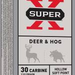 Winchester Ammo X30M1 Super X 30Carbine 110gr Hollow Soft Point 50 Per Box/10 Case
